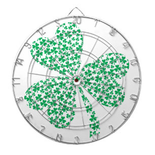 Sharmocks for St Patrick's Day Dartboard With Darts