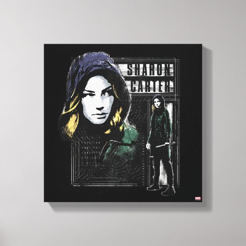 Sharon Carter Fugitive Graphic Canvas Print