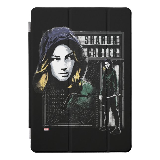 Sharon Carter Fugitive Graphic iPad Pro Cover (Front)