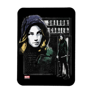 Sharon Carter Fugitive Graphic Magnet