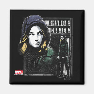 Sharon Carter Fugitive Graphic Magnet
