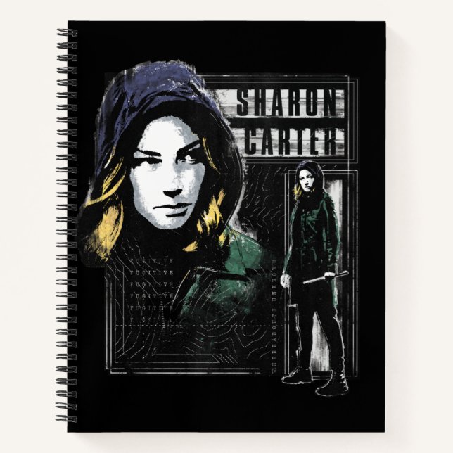 Sharon Carter Fugitive Graphic Notebook (Front)