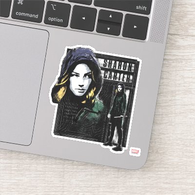 Sharon Carter Fugitive Graphic Sticker