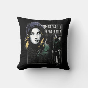 Sharon Carter Fugitive Graphic Throw Pillow