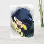 Sharon Carter Painted Graphic Card
