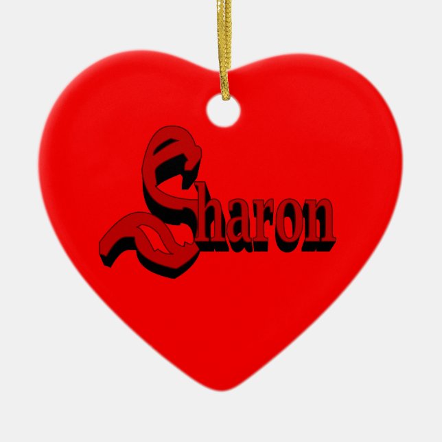 Sharon Ornament (Front)