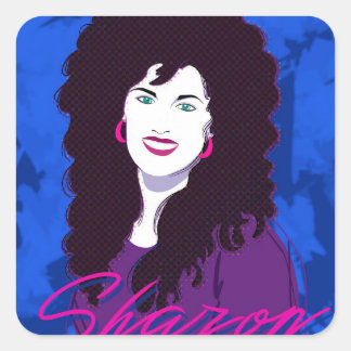 Sharon Stickers Picture and Name