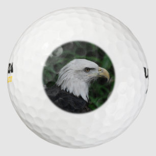 Sharp Beaked Eagle Golf Balls