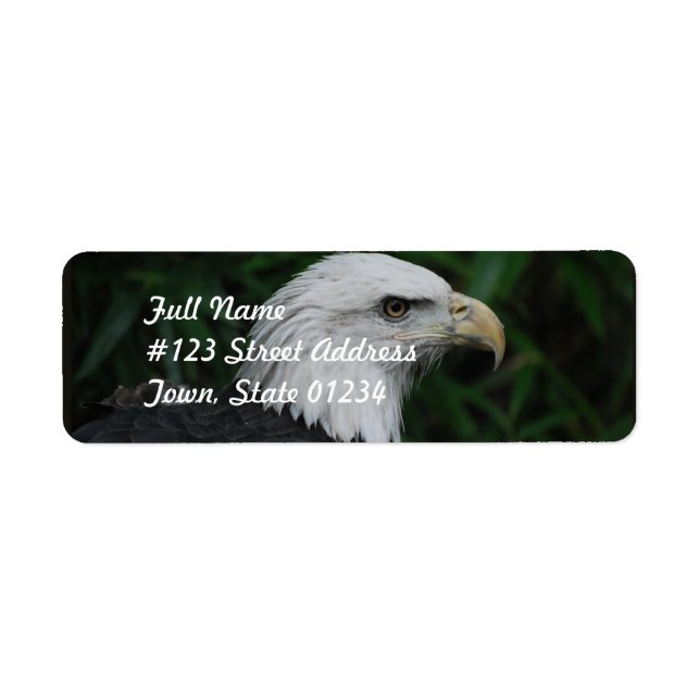 Sharp Beaked Eagle Label (Front)