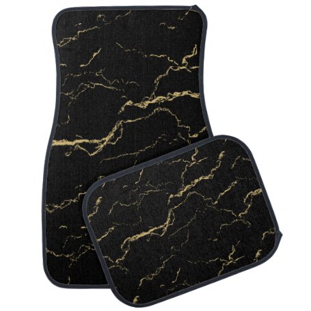 Sharp Black and Gold Marble
