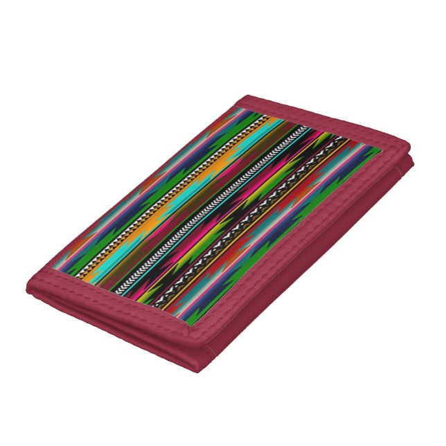 Sharp Colors Trifold Wallet (Bottom)
