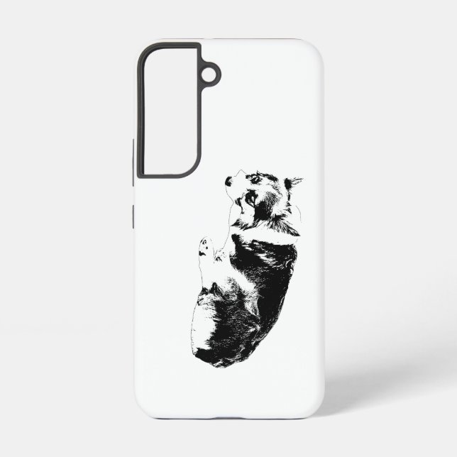 Sharp Corgi, Steady Screen Samsung Galaxy Case (Back)