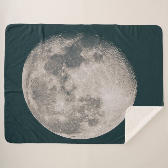 SHARP FULL MOON SHERPA BLANKET (Front (Horizontal))