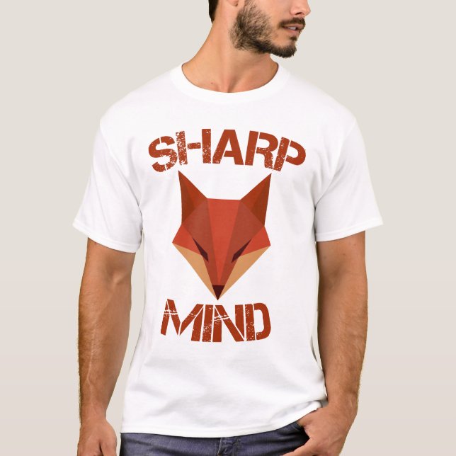 Sharp Mind Fox T-Shirt (Front)