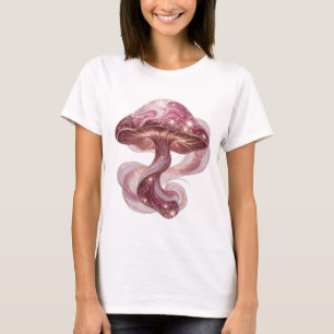 Sharp Pink MAGICAL FUNGI Design T-Shirt