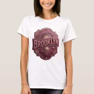 Sharp Purple BROOKLYN Shirt Design