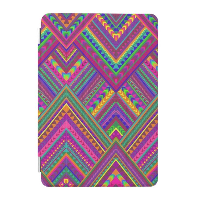 Sharp Purple iPad Mini Cover (Front)