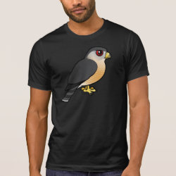 Sharp-shinned Hawk Men's Alternative Apparel Basic Crew Neck T-Shirt