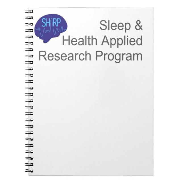 SHARP Spiral Notebook Full Logo (Front)