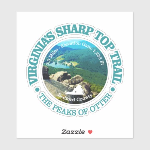 Sharp Top Trail Sticker