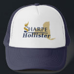 Sharpe/Hollister Trucker Hat<br><div class="desc">Support Team Sharpe!</div>