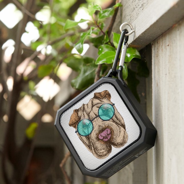 Sharpei In Sunglasses Bluetooth Speaker (Inisitu)