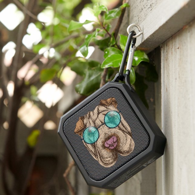 Sharpei In Sunglasses Bluetooth Speaker (Inisitu)