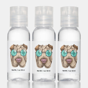 Sharpei In Sunglasses Hand Sanitizer