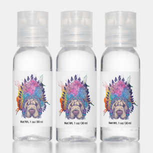 Sharpei Native American Indian Chief Hand Sanitizer