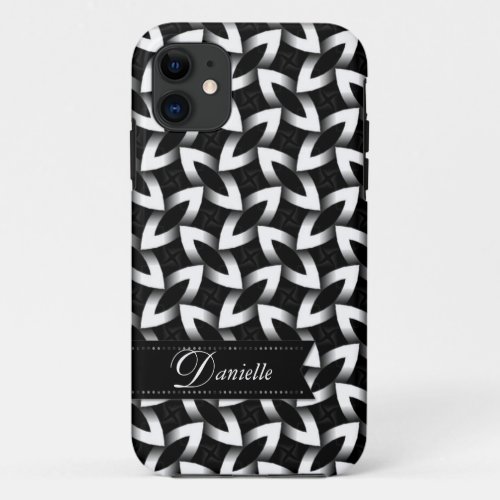 Sharpi  Black White pattern iPhone 5 Case