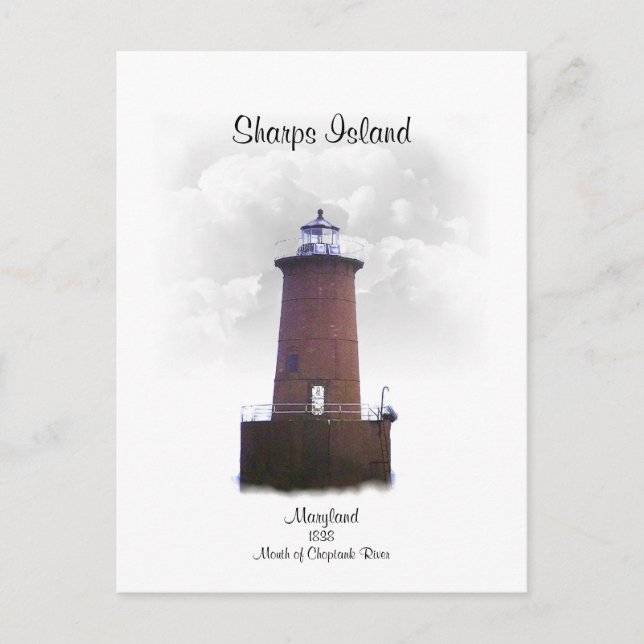 SHARPS ISLAND POSTCARD (Front)