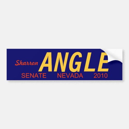 Sharron Angle for Senate from Nevada Bumper Sticker