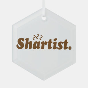 Shartist. Glass Ornament