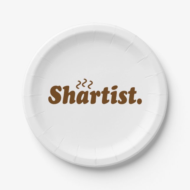 Shartist. Paper Plates (Front)