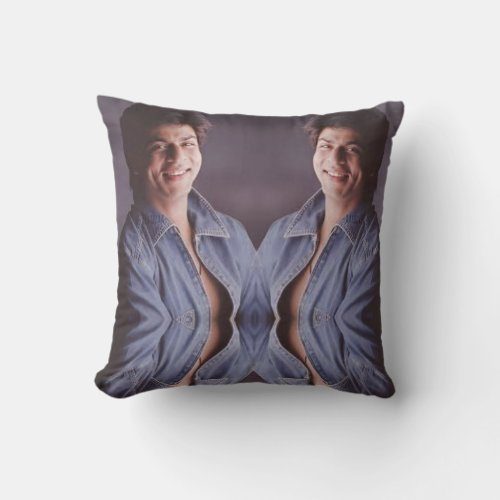 Sharukh khan design pillow