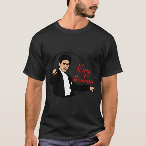 Sharukh Khan  King Khan Tshirt Bollywood Movies T_Shirt