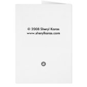 Shasta Daisy Cards (Back)