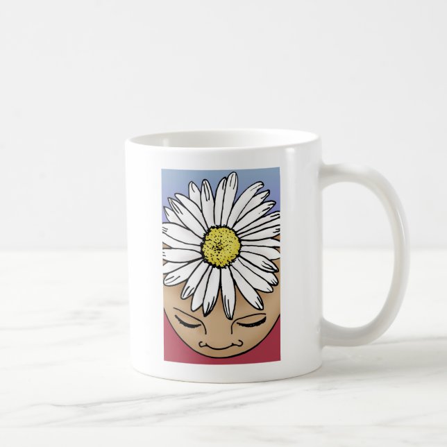 Shasta Daisy Coffee Mug (Right)