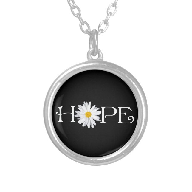 Shasta Daisy Hope Necklace (Front)