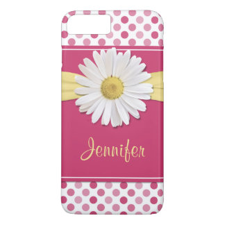 Shasta Daisy Pink Polka Dot iPhone 6 case