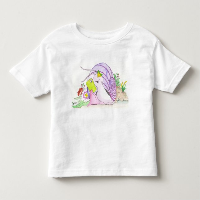 Shasta on Snailstagram! Toddler T-shirt (Front)