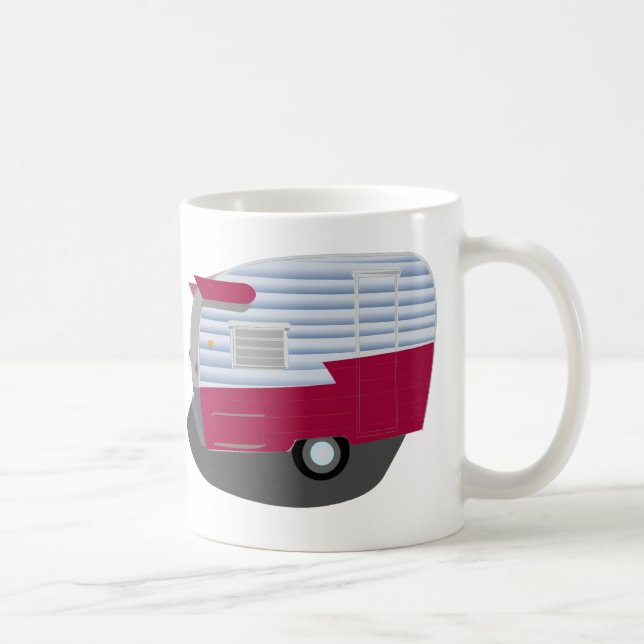 Shasta Travel Trailer Coffee Mug (Right)