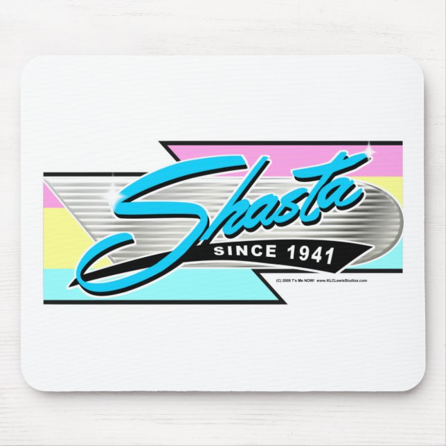 Shasta Z Stripe Mouse Pad (Front)