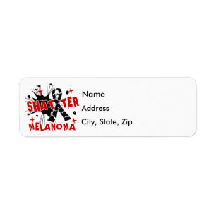 Shatter Melanoma Label