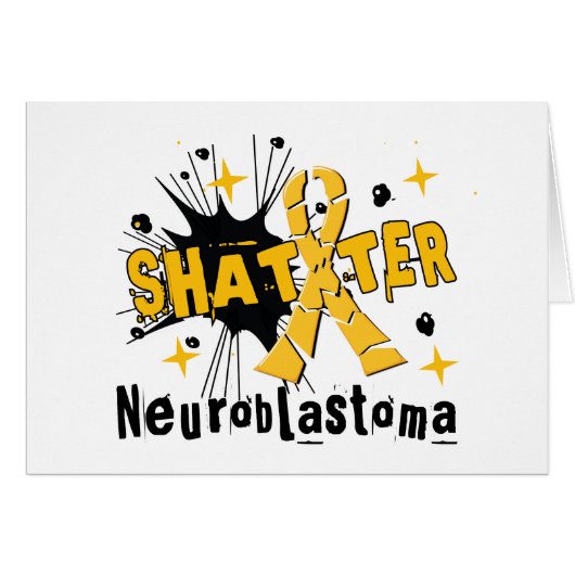 Shatter Neuroblastoma Cards (Front Horizontal)
