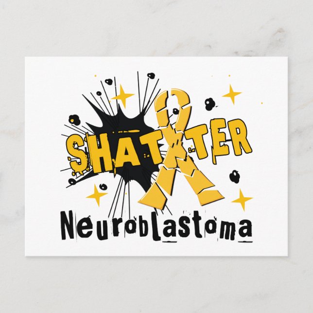 Shatter Neuroblastoma Postcard (Front)