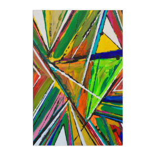 Shattered 24 x 36 Acrylic Wall Art