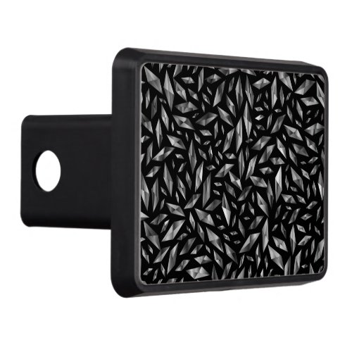 Shattered Black and White  Hitch Cover