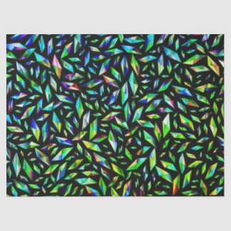 Shattered Color Green Tissue Paper