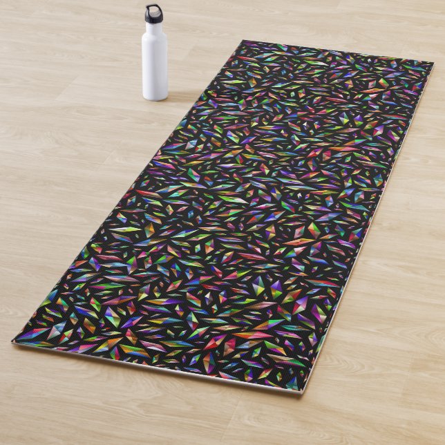 Shattered Color Yoga Mat (In Situ)